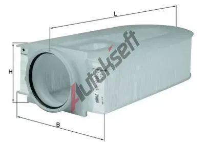 KNECHT Vzduchov filtr KNC LX 1686/1, LX 1686/1