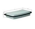 Vzduchov filtr KNECHT ‐ KNC LX 1692