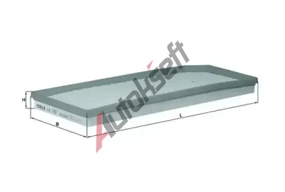 KNECHT Vzduchov filtr KNC LX 1751, LX 1751