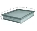 Vzduchov filtr KNECHT ‐ KNC LX 1817