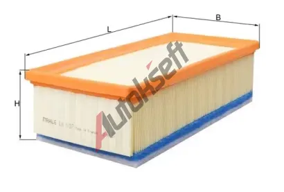 KNECHT Vzduchový filtr KNC LX 1837, LX 1837 KNECHT Vzduchový filtr KNC LX 1837, LX 1837