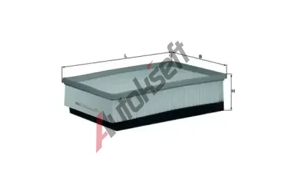 KNECHT Vzduchov filtr KNC LX 1883, LX 1883