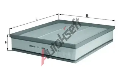 KNECHT Vzduchov filtr KNC LX 1886, LX 1886