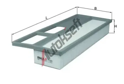 KNECHT Vzduchov filtr KNC LX 1920, LX 1920