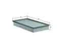 Vzduchov filtr KNECHT ‐ KNC LX 2024