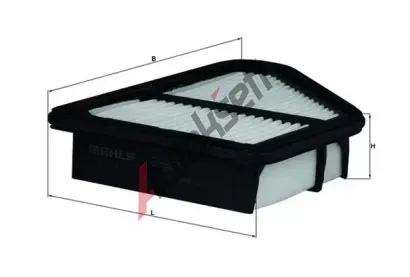 KNECHT Vzduchov filtr KNC LX 2647, LX 2647