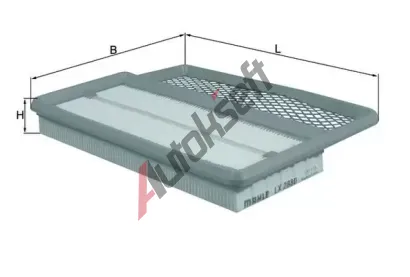 KNECHT Vzduchov filtr KNC LX 2880, LX 2880
