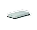 KNECHT Vzduchov filtr ‐ KNC LX 2901