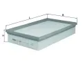 KNECHT Vzduchov filtr ‐ KNC LX 296
