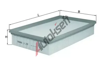 KNECHT Vzduchov filtr KNC LX 296, LX 296