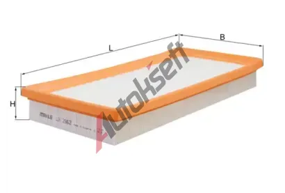 KNECHT Vzduchov filtr KNC LX 2962, LX 2962