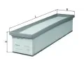 Vzduchov filtr KNECHT ‐ KNC LX 3105/1