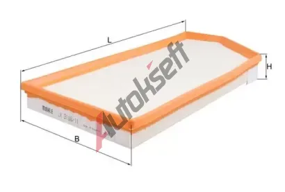 KNECHT Vzduchov filtr KNC LX 3188/11, LX 3188/11