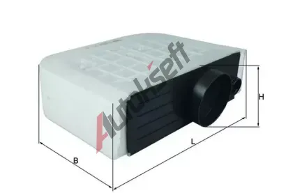 KNECHT Vzduchov filtr KNC LX 3233/6, LX 3233/6