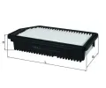Vzduchov filtr KNECHT ‐ KNC LX 3538