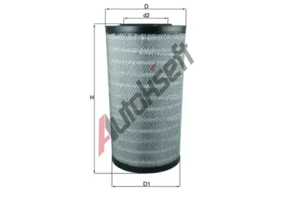 KNECHT Vzduchov� filtr KNC LX 3753, LX 3753