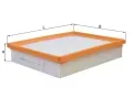 Vzduchov filtr KNECHT ‐ KNC LX 4065