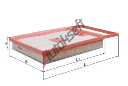 KNECHT Vzduchov filtr KNC LX 4136, LX 4136