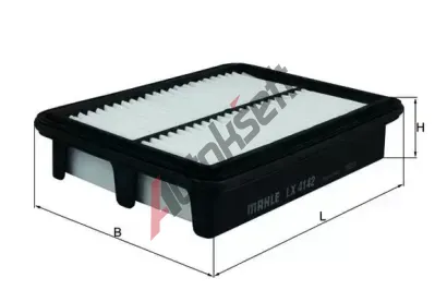 KNECHT Vzduchov filtr KNC LX 4142, LX 4142