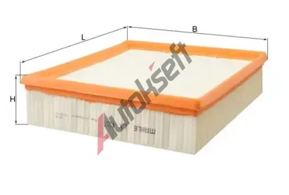 KNECHT Vzduchov filtr KNC LX 422, LX 422