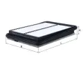 Vzduchov filtr KNECHT ‐ KNC LX 4239