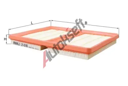 KNECHT Vzduchov filtr KNC LX 4246, LX 4246
