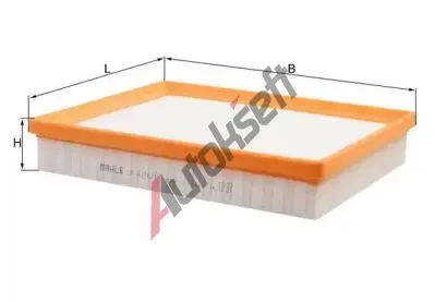 KNECHT Vzduchov filtr KNC LX 4296/7, LX 4296/7