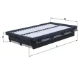 Vzduchov� filtr&nbsp;KNECHT&nbsp;&dash;&nbsp;KNC LX 4303