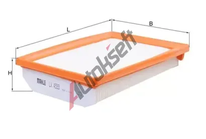 KNECHT Vzduchov filtr KNC LX 4333, LX 4333