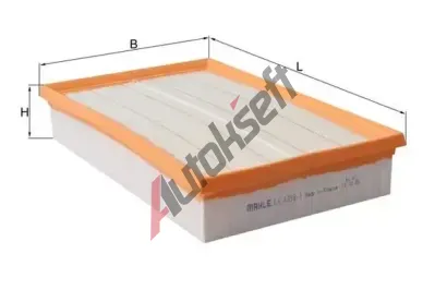 KNECHT Vzduchov filtr KNC LX 4398/1, LX 4398/1
