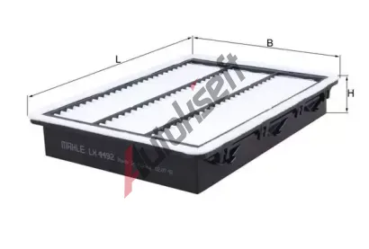 KNECHT Vzduchov filtr KNC LX 4492, LX 4492