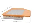 Vzduchov filtr KNECHT ‐ KNC LX 4572