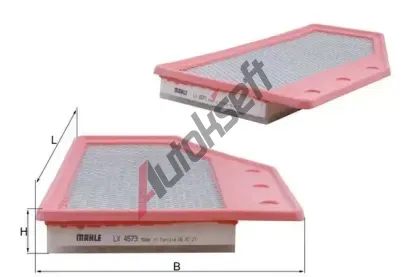 KNECHT Vzduchov filtr KNC LX 4573, LX 4573