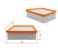 Vzduchov� filtr&nbsp;KNECHT&nbsp;&dash;&nbsp;KNC LX 4638