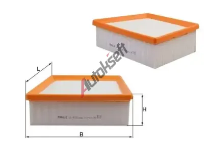 KNECHT Vzduchov� filtr KNC LX 4638, LX 4638