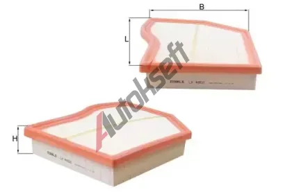 KNECHT Vzduchov filtr KNC LX 4802, LX 4802