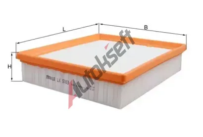KNECHT Vzduchov filtr KNC LX 5083, LX 5083
