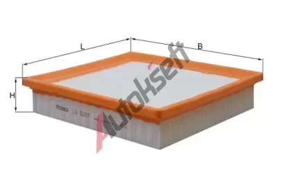 KNECHT Vzduchov filtr KNC LX 5207, LX 5207