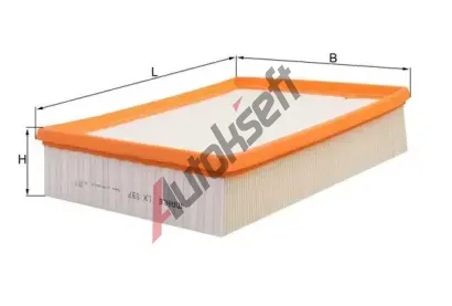 KNECHT Vzduchov filtr KNC LX 537, LX 537