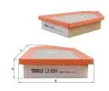 Vzduchov filtr KNECHT ‐ KNC LX 5594