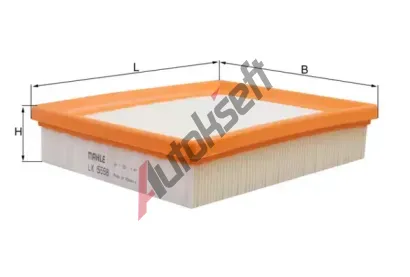 KNECHT Vzduchov filtr KNC LX 5598, LX 5598