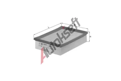 KNECHT Vzduchov filtr KNC LX 598, LX 598