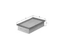 Vzduchový filtr KNECHT ‐ KNC LX 618 Vzduchový filtr KNECHT ‐ KNC LX 618