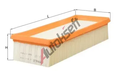 KNECHT Vzduchov filtr KNC LX 632, LX 632