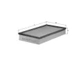 Vzduchov� filtr&nbsp;KNECHT&nbsp;&dash;&nbsp;KNC LX 637