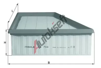 KNECHT Vzduchov filtr KNC LX 708, LX 708