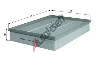 KNECHT Vzduchov filtr KNC LX 717, LX 717