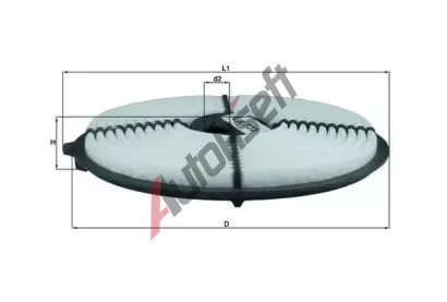 KNECHT Vzduchov filtr KNC LX 733, LX 733