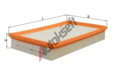 KNECHT Vzduchov filtr KNC LX 888, LX 888