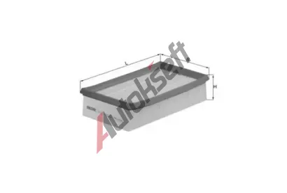 KNECHT Vzduchov filtr KNC LX 933/3, LX 933/3